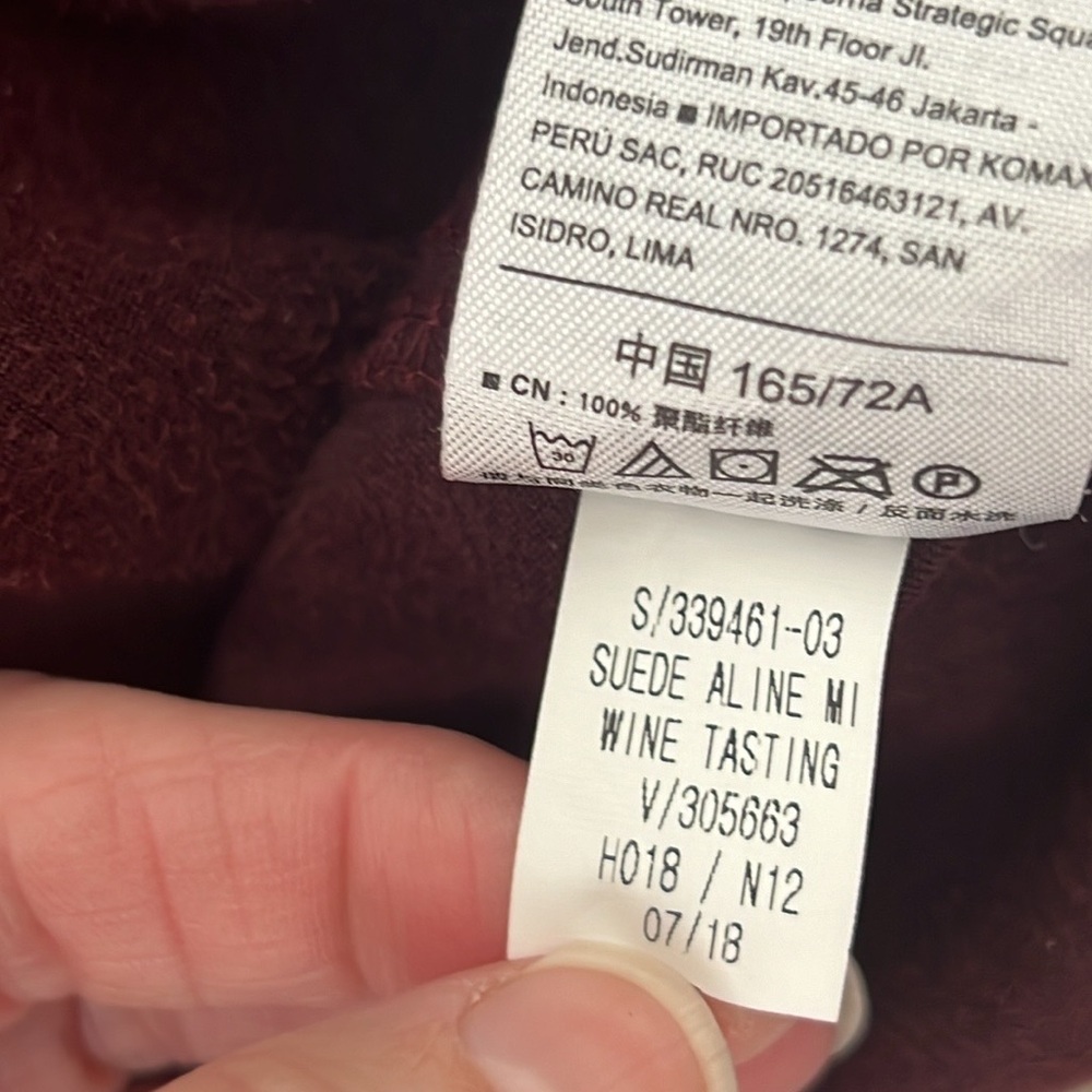 Old Navy Faux Suede Aline Mini Skirt   Size 8 - Picture 7 of 8
